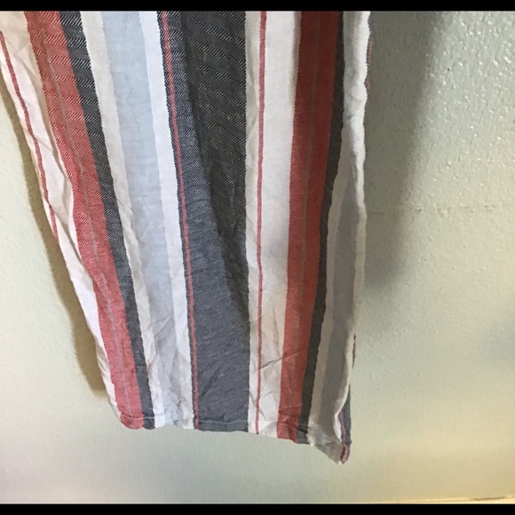 Style Me  Linen Blend Wide Leg Pant - Picture 4 of 7